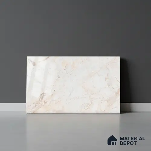 TL 01922 A Creamy Butter Light 18 x 12 inch Glossy Finish Ceramic Wall Tile - 6 mm