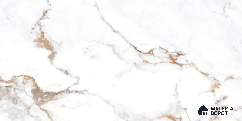 TL 01532 C Satvario Gold 600 x 300 mm Ceramic Wall Tile - 8 mm (Sample)
