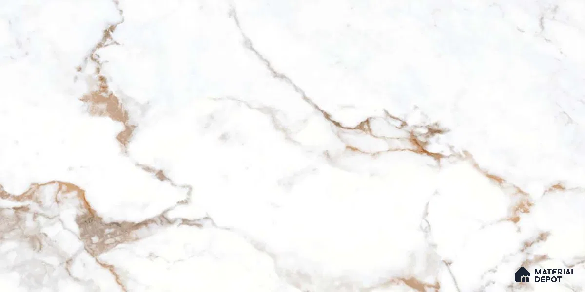 TL 01532 C Satvario Gold 600 x 300 mm Ceramic Wall Tile - 8 mm (Sample)
