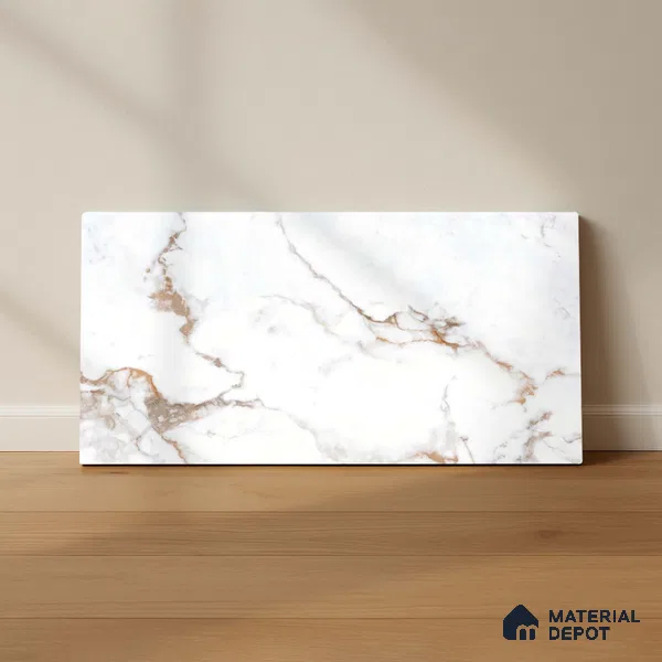 TL 01532 C Satvario Gold 600 x 300 mm Ceramic Wall Tile - 8 mm (Sample)