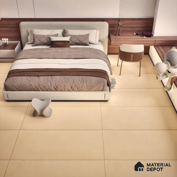 TL 05623 B Orange Vartus 1200x600 mm Matte Finish Floor & Wall Tile - 9 mm
