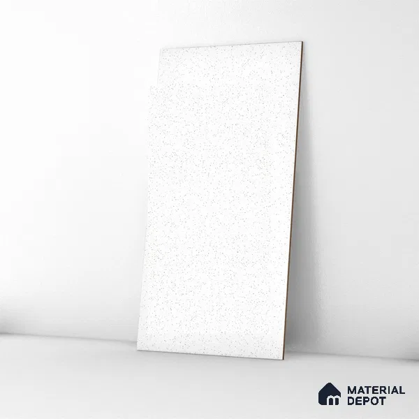 Terrazzo Full Body Floor & Wall Tile | TL 01043 Cresto Bianco | 4 ft x 2 ft Matte Finish Tile - 9 mm | Suitable For Living Room, Bedroom, Kitchen (Sample)
