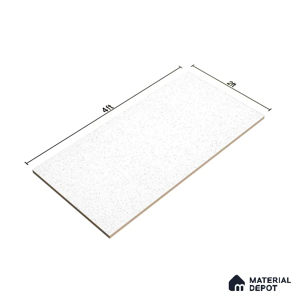 Terrazzo Full Body Floor & Wall Tile | TL 01043 Cresto Bianco | 4 ft x 2 ft Matte Finish Tile - 9 mm | Suitable For Living Room, Bedroom, Kitchen (Sample)
