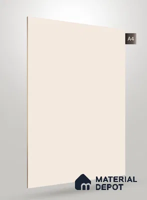 Beige Textured Solid Look CRYSTAL 1148 8 ft x 4 ft Texture Finish Decorative Laminate - 1.25 mm | Suitable for TV Unit, Wardrobe, Kitchen Cabinets