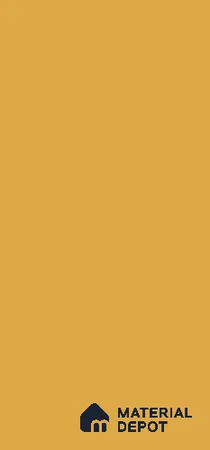Yellow Solid Colors Look Crystal 1171 8 ft x 4 ft High Gloss Finish Decorative Laminate - 1.25 mm | Suitable for Living Room, Kitchen, Office