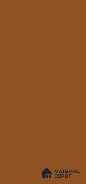 Brown Solid Colors Look Crystal 1172 8 ft x 4 ft High Gloss Finish Decorative Laminate - 1.25 mm | Suitable for Living Room, Kitchen, Office