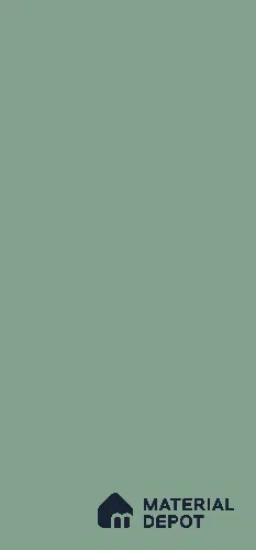 Green Solid Colors Look Crystal 1174 8 ft x 4 ft High Gloss Finish Decorative Laminate - 1.25 mm | Suitable for Living Room, Kitchen, Office