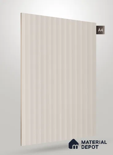 Material Depot laminates in bangalore - high quality image of a Crystal Z+ PP 1129 White Decorative Laminate from Royale Touche with Texture finish
