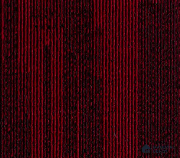 CT 00094 D Belle 08 Flaming Red Belle Series 1000x250 mm | Non Woven | 100 % Solution Dyed Olefin | 600 GSM | 1/2 Gauge | Eco Backing Carpet Tile
