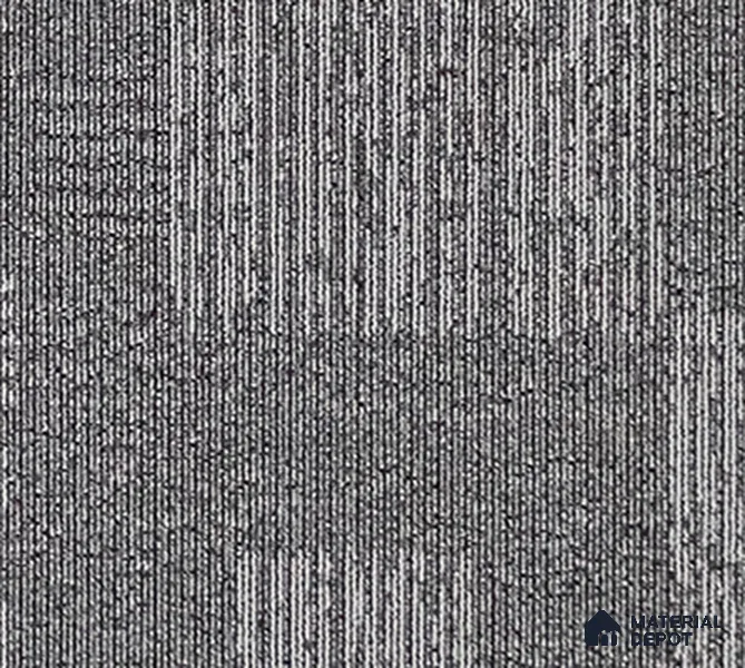 Palo Alto 10 Smokey Grey Palo Alto Series Carpet Flooring | CT 00095 B | 500 x 500 mm | Non Woven | 100% Solution Dyed Olefin | 600 GSM | 1/2 Gauge | Eco Backing
