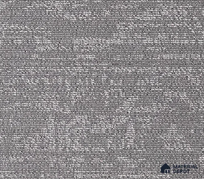 CT 00096 C Haze 15 Steel Grey Haze Series 500x500 mm | Non Woven | 100 % Solution Dyed Olefin | 600 GSM | 1/2 Gauge | Eco Backing Carpet Tile