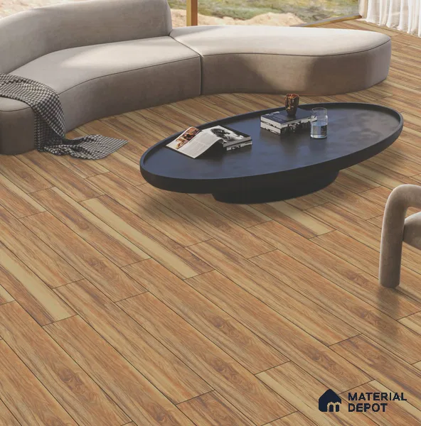 TL 02274 Wooden Series 1200 x 200 mm Non Rectified Original Mould Tile Plank (8 Random Pcs) | 2-3 mm Spacer is Mandatory (Sample)