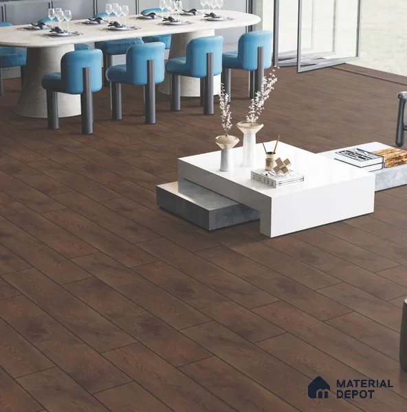 TL 02275 Wooden Series 1200 x 200 mm Non Rectified Original Mould Tile Plank (4 Random Pcs) | 2-3 mm Spacer is Mandatory