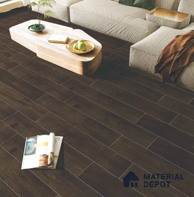 TL 02277 Wooden Series 1200 x 200 mm Non Rectified Original Mould Tile Plank (7 Random Pcs) | 2-3 mm Spacer is Mandatory (Sample)