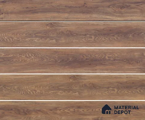 TL 02281 Wooden Series 1200 x 200 mm Non Rectified Original Mould Tile Plank (5 Random Pcs) | 2-3 mm Spacer is Mandatory (Sample)
