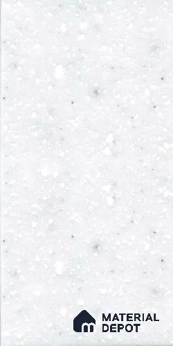 D001 Merino Hanex Silver Stone 8 ft x 2.5 ft Corian Solid Surface - 6 mm