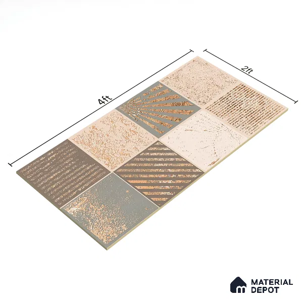 TL 05626 C Lapis 1200x600 mm Matte Finish Floor & Wall Tile - 9 mm