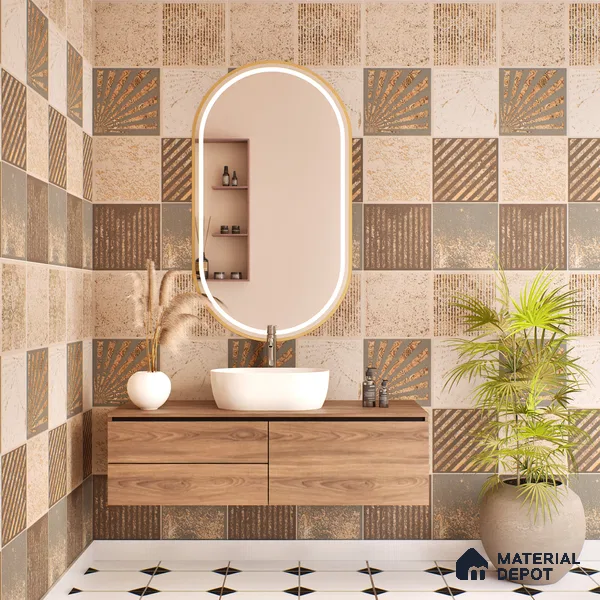TL 05626 C Lapis 1200x600 mm Matte Finish Floor & Wall Tile - 9 mm