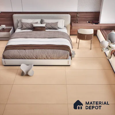 TL 05626 Dark Beige Lapis 1200x600 mm Matte Finish Floor & Wall Tile - 9 mm