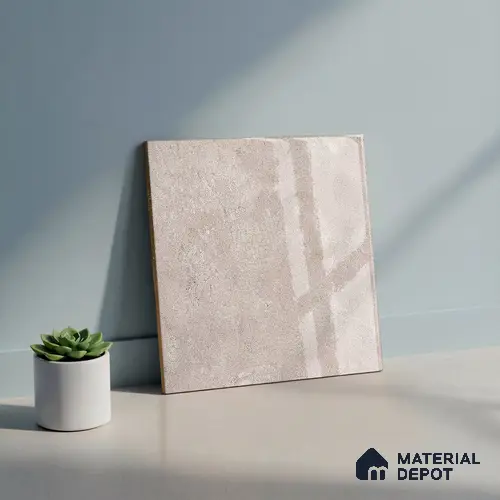 Terrazzo Floor Tile TL 01774 D Floor Livid Cream 12 x 12 inch Matte Finish Ceramic Anti Skid Matching Floor Tile - 7 mm