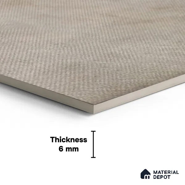 TL 02471 Dark Grey 300x300 mm Matte Finish Anti Skid 3D High Definition Digital Ceramic Wall Tile - 6 mm