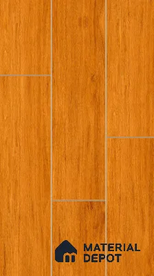 Wooden Floor Plank Tile TL 05373 Bosco Walnut Paradise 4 ft x 8 inch Vitrified Carving Matte Finish - 9 mm | Suitable for Balcony, Courtyard, Patio (Sample)
