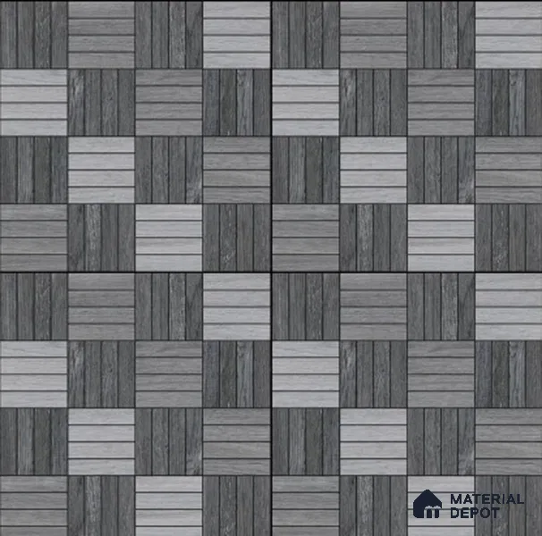 Budget Friendly Patterned Look Value for Money Parking Davys Grey Floor Tile 16 x 16 inch | TL 00595 | Vitrified Matte Finish Tile - 12 mm | Suitable For Parking, Outdoor, Balcony & Terrace | Pattern Alignment May Vary | 2-3 mm Spacer is Mandatory