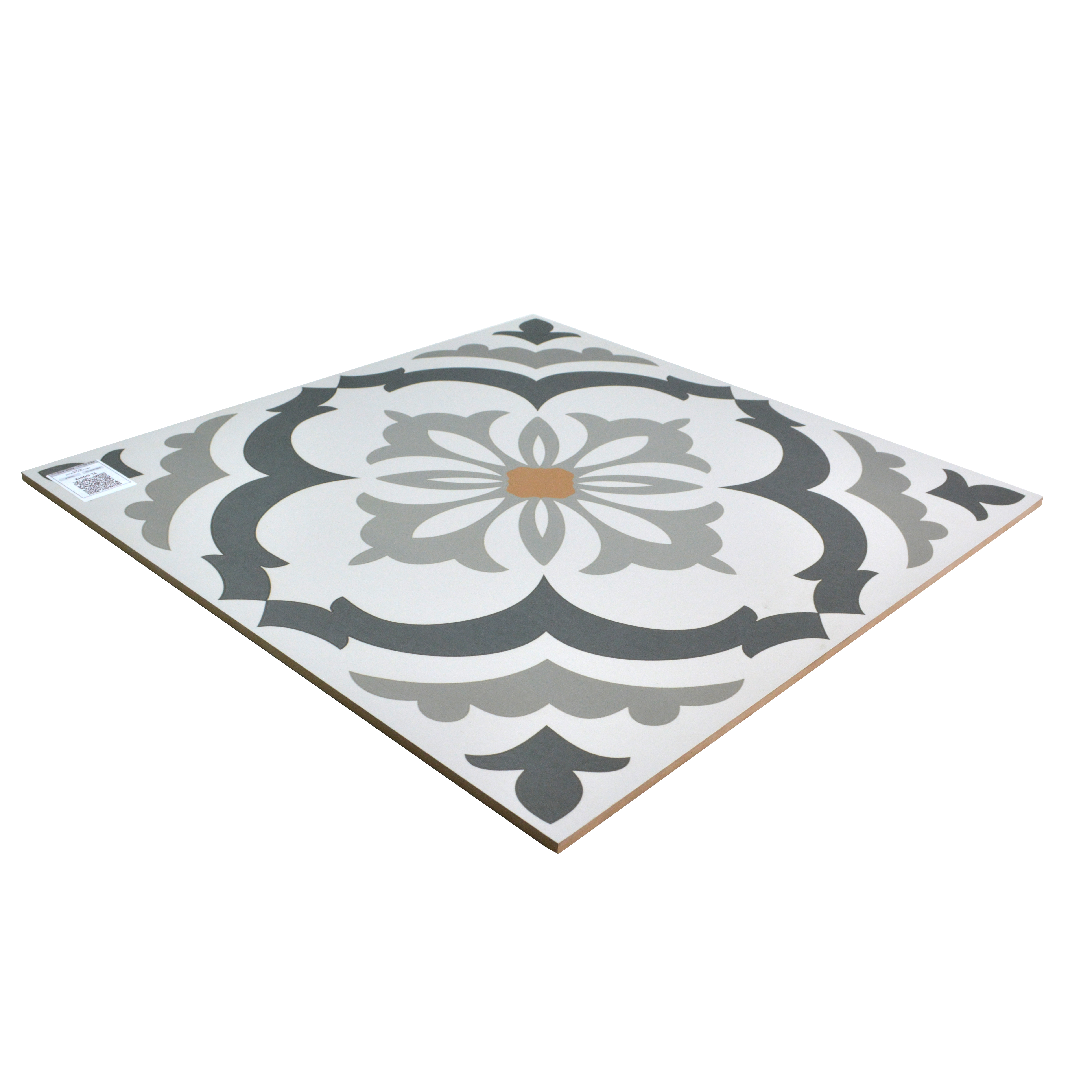 Moroccan Wall & Floor Tile TL 00912 Decor 14 2 ft x 2 ft Matte Finish Vitrified Tile - 9 mm | Please Expect a Slight Variation of Pattern | Suitable For Kitchen, Balcony, Dining Area