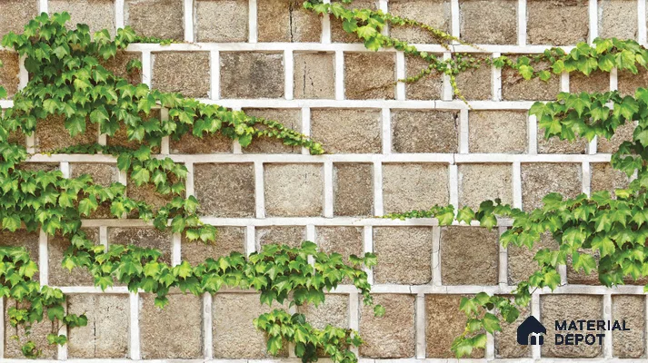 Deoksugung_88428-1 | 5 Meter x 42 Inches Brick Look Wallpaper - 57.41 Sq. Ft. | Minimum 15% wastage during installation