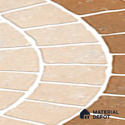 Parking Floor Tile TL 07580 Desert Linen | 16 x 16 inch | Anti Slip Matte Finish Heavy Duty Vitrified Tile - 12 mm | Suitable For High Traffic Areas, Terrace, Balcony | Pattern Alignment May Vary | 2-3 mm Spacer is Mandatory