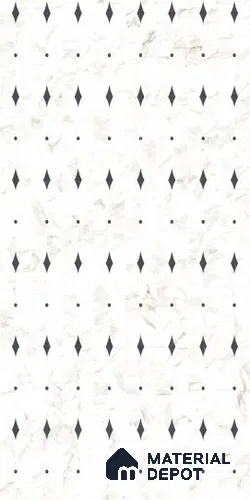TL 12812 B Diamond Dot Delights 4 ft x 2 ft Vitrified Matte Finish Tile - 9 mm