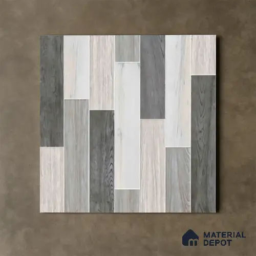 TL 00459 Dim Grey 2 ft x 2 ft Matte Finish Digital Porcelain Floor & Wall Tile - 9.5 mm