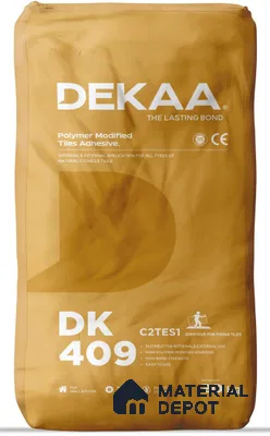 DK 409 Grey Internal & External Application for All Types of Natural Stones & Tiles | 20 Kg