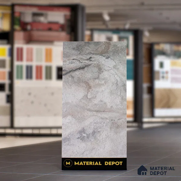 TL 04452 Dolomine Grey 4 ft x 2 ft Digital Punch Matte Finish Vitrified Tile - 9 mm (Sample)