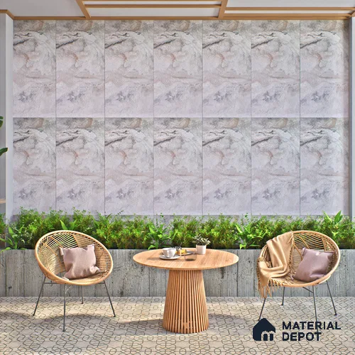TL 04452 Dolomine Grey 4 ft x 2 ft Digital Punch Matte Finish Vitrified Tile - 9 mm