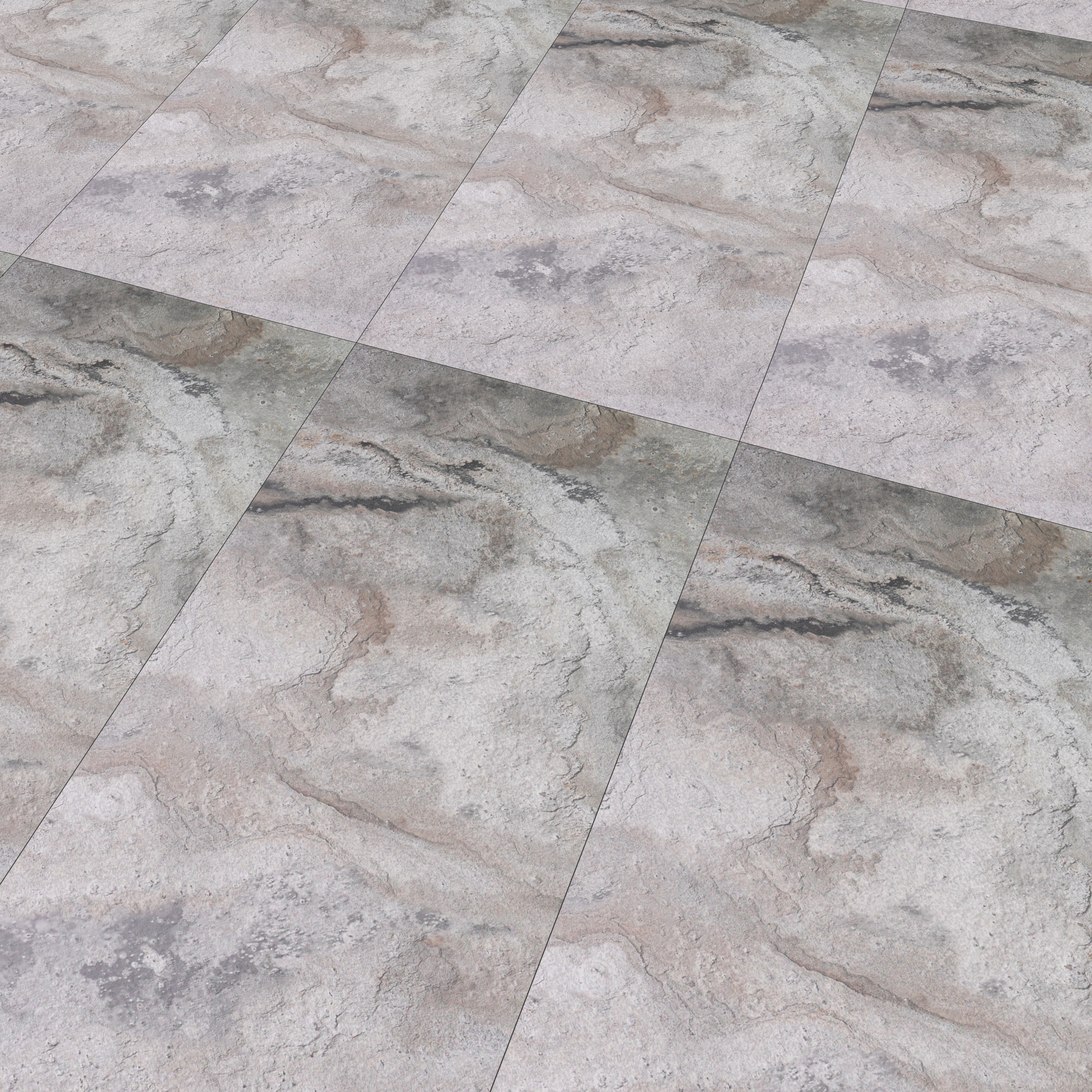 TL 04452 Dolomine Grey 4 ft x 2 ft Digital Punch Matte Finish Vitrified Tile - 9 mm (Sample)