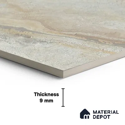 TL 04453 Dolomine Natural 1200 x 600 mm Digital Punch Matte Finish Vitrified Tile - 9 mm (Sample)