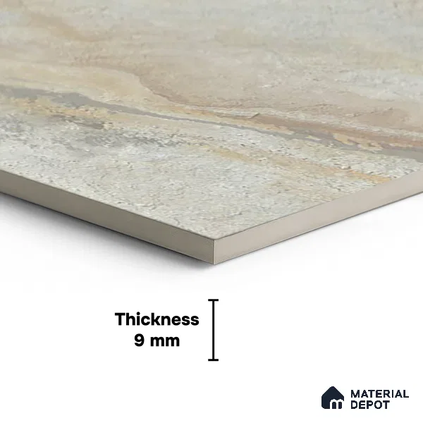 TL 04453 Dolomine Natural 1200 x 600 mm Digital Punch Matte Finish Vitrified Tile - 9 mm (Sample)