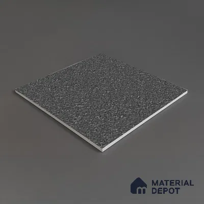 Parking Floor Tile TL 07569 Driftmetal | 16 x 16 inch | Anti Skid Matte Finish Heavy Duty Vitrified Tile - 12 mm | Suitable For High Traffic Areas, Bathroom, Balcony | Pattern Alignment May Vary | 2-3 mm Spacer is Mandatory