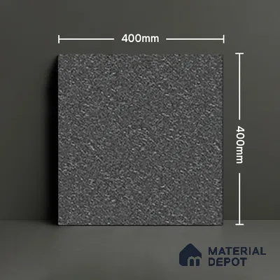 Parking Floor Tile TL 07569 Driftmetal | 16 x 16 inch | Anti Skid Matte Finish Heavy Duty Vitrified Tile - 12 mm | Suitable For High Traffic Areas, Bathroom, Balcony | Pattern Alignment May Vary | 2-3 mm Spacer is Mandatory