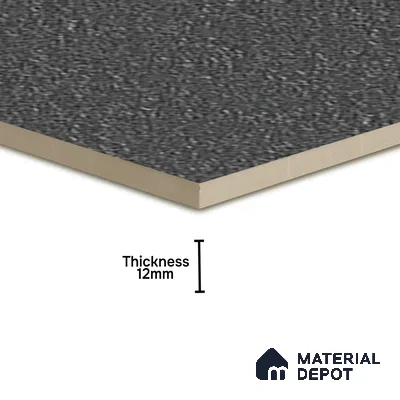 Parking Floor Tile TL 07569 Driftmetal | 16 x 16 inch | Anti Skid Matte Finish Heavy Duty Vitrified Tile - 12 mm | Suitable For High Traffic Areas, Bathroom, Balcony | Pattern Alignment May Vary | 2-3 mm Spacer is Mandatory