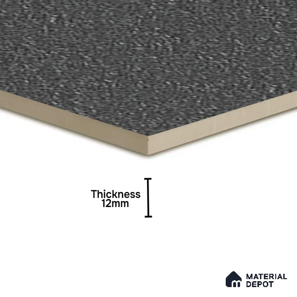 Parking Floor Tile TL 07569 Driftmetal | 16 x 16 inch | Anti Skid Matte Finish Heavy Duty Vitrified Tile - 12 mm | Suitable For High Traffic Areas, Bathroom, Balcony | Pattern Alignment May Vary | 2-3 mm Spacer is Mandatory