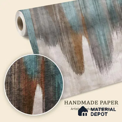 Dripping Paint, Premium Textured Wallpaper Design for Rooms, Customised Indrani Series Handmade Patterned Design (Customised Size Wallpaper)