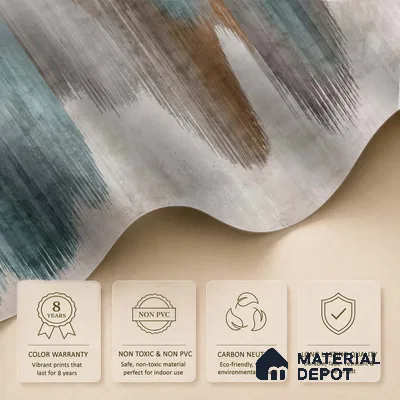 Dripping Paint, Premium Textured Wallpaper Design for Rooms, Customised Indrani Series Handmade Patterned Design (Customised Size Wallpaper)