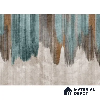Dripping Paint, Premium Textured Wallpaper Design for Rooms, Customised Indrani Series Handmade Patterned Design (Customised Size Wallpaper)