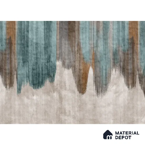 Dripping paint, Premium Textured Wallpaper Design for Rooms, Customised Indrani Series Handmade Patterned Design (Customised Size Wallpaper )