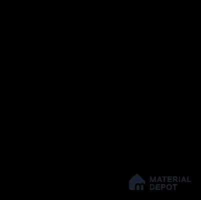 LM 18397 Pure Black 8 ft x 4 ft Matte Finish Anti Fingerprint Decorative Thermo Laminate - 1 mm | Suitable for Living Room, Kitchen, Office | Matching Edgeband EB 329 FM
