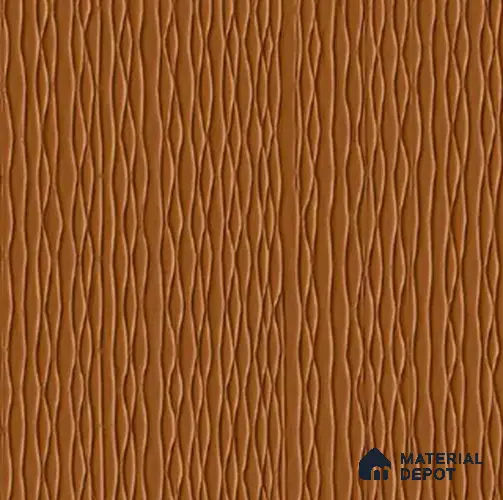 Patterned Look LM 18528 Tangerine 8 ft x 4 ft Solid Textured Finish Anti Fingerprint Decorative Thermo Laminate - 1 mm | Suitable for Bedroom, TV Unit, Wardrobe | Matching Edgeband EB 384 ST19