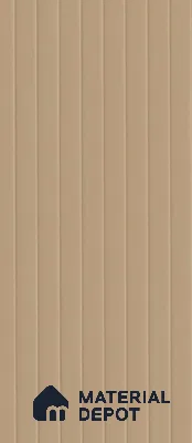 Fluted Solid Color Look LM 18501 Hazelnut 8 ft x 4 ft Solid Textured Finish Anti Fingerprint Decorative Thermo Laminate - 1 mm | Suitable for Suitable for Bedroom, TV Unit, Wardrobe, Kitchen Cabinet | Matching Edgeband EB 395 ST09