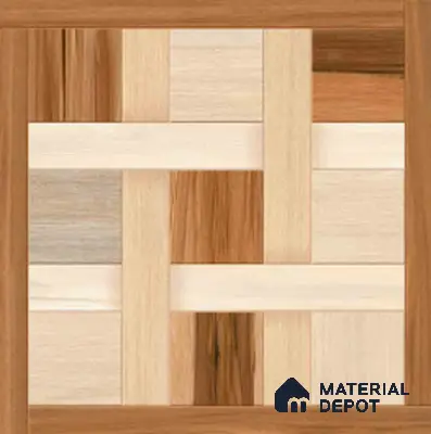 TL 00457 Dun Brown 2 ft x 2 ft Matte Finish Digital Porcelain Floor & Wall Tile - 9.5 mm